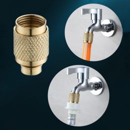 Copper High Pressure Faucet Spray Guns Hose Nozzle Water Jet Pipe Connector Adjustable Spray Adapter For Car Wash Watering