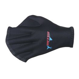 DG03 Sports 2mm Adult Swimming Paddle Gloves Hand Webbed Swim Training Diving Gloves Equipment Surfing Water Swimming Gloves