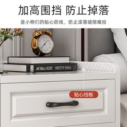 AOLIVIYA Nordic Bedside Table Modern Minimalist Bedroom Bedside Cabinet White Storage Cabinet Small Cabinet Furniture