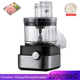 Electric Meat Grinder Stainless Steel Multifunctional Vegetable Fruit Cutter Garlic Crusher Machine