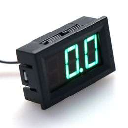 DC 0-100V 3-Wire Voltmeter LED 0.56in Digital Voltage Meter Panel Monitor Tester