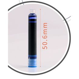 Majohn High Quality 6pcs Fountain Pen Ink Refill Cartridges 3.2mm Calibre Office Supplies School Student Stationery