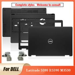 Cases New Original For Dell Latitude 5590 E5590 M3530 Laptop LCD Back Cover Front Bezel Palmrest Bottom Case Cable Hinges Hinge Cover