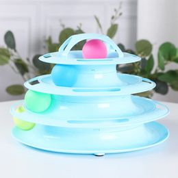 Four Levels Pet Cat Toy Kitten Space Towel Tracks For Intelligence Training Amusement Plate Cat Tunnel Pet Products Dropshipping