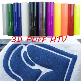 Window Stickers 25x10cm 3D Puff Heat Transfer Iron On For Cricut HTV Luminous Fluorescent Colour Shirts DIY Joy Craft