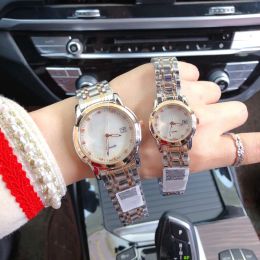 Luxusliebhaber -Uhren Herren Frauen Dame Kleid Uhr Top Brand Daydate Edelstahlband Gold Armbanduhr für Männer Frauen Weihnachten Valentinstag Geschenk
