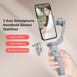 Gimbals 3 Axis Handheld Gimbal Stabiliser for Iphone Android Smartphone Bluetooth Connexion Gimbal Kit Selfie Stick Tripod Selfie