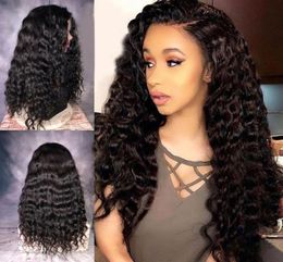 Brazilian Virgin Hair Human Hair Wigs Pre Plucked Lace Front Wigs Wet and Wavy Human Hair Brazilian Water Wave Lace Front Wigs32713456274