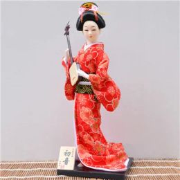 Japanese kimono doll puppet seafood meat sushi shop restaurant decorate Geisha cute toy embellishment ornaments gift craft 57-81