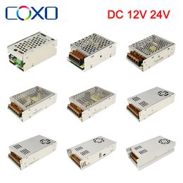 DC12V/24V Switching LED Power Supply Lighting Transformers Source Adapter SMPS For LED Strips 2835 5050 CCTV