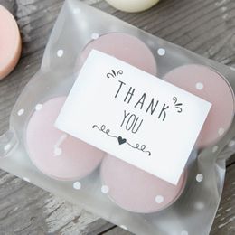 Thank you Labels Calligraphic Thank you stickers kawaii stickers packaging labels Envelope Seals Gift label 210pcs lot292h