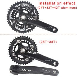 104/64BCD Crown 3*10speed 2*10speed Bicycle Chainring Double Triple Bike Chainwheel 22/26/32/38/42T MTB Chainring Bike Part