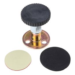 63HA Adjustable Threaded Bed Frame Anti-shake Tool Stabiliser Universal Bronze Headboard Stoppers Protect Wall