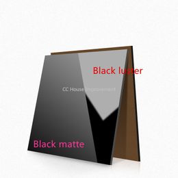 300mm*300mm Acrylic Board Glossy Pure Black Plexiglass Plastic Sheet Organic Glass Polymethyl Methacrylate
