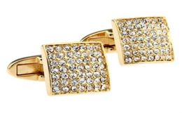 Cuff Links Cufflinks Tie Clasps Tacks Drop Delivery Kflk Jewellery French Shirt Cufflink For Mens Cuffs Link Button Gold W9145360