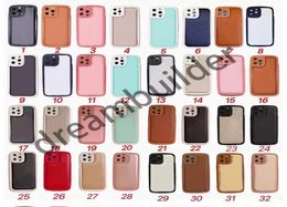 Fashion PU leather Phone Cases For iPhone 14 Pro max 13 13Pro 13Promax 12 12Pro 12Promax 11 11Promax XSMAX Designer Cover Mobile p2254024