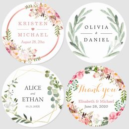 100pcs Custom Personalized,Wedding Stickers,Invitations,Candy Favours Gift Boxes Labels,Birthday,Logo, Cake Stickers,White,Kraft