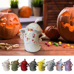 Storage Bottles Canister With Attitude Jars Creative Halloween Hands Jar Lid Cup Ornament Kitchen Accessories