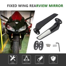 for Suzuki GSX-R GSXR 600 700 1000 1300 K1 K2 K3 K4 K5 K6 K7 Motorcycle Modified Wind Wing Adjustable Rotating Rearview Mirror
