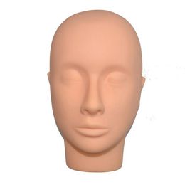 No Make-up Mannequin Head without Hair for Massage Hairstyle Making Up Display Cosmetology Manikin Training Head T-pins