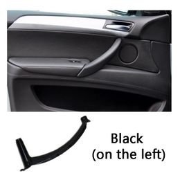 gray Beige Black Car left Right Interior Door Armrest Handle Inner Panel Pull Trim Cover For BMW E70 E71 X5 X6