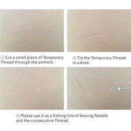 Pony Sewing Needle For Round Pearl Necklace Bracelet Temporary Beaded Thread Jewellery DIY Accessories Making Tools