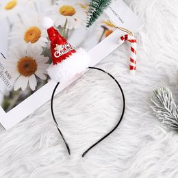 Cute Green Christmas Tree Headband Headwear Christmas Gifts for Children 2023 Merry Christmas Decor for Home Navidad Ornaments