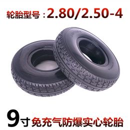 8 Inch 9 Electric Scooter Tire 2.50-4 Solid 2.80/2.50-4 Pneumatic Inner and Outer Wheel Hub 200x60