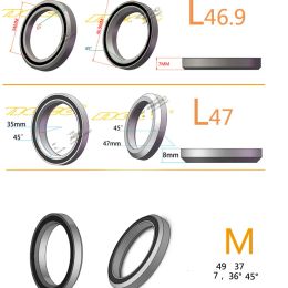 Neco Bearing Road Bike MTB Headset Bearing Bicycle 38 39 41 41.8 43.8 44 46.8 46.9 47 48.9 49 50.8 51 51.8 52 mm for Giant