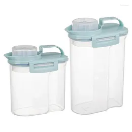 Storage Bottles Rice Barrel Kitchen Box Cylinder Multipurpose Household Thick Plastic Grain Organizer Gadget