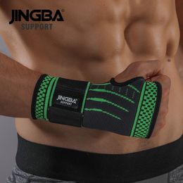 JINGBA SUPPORT 1PCS Sports Protective Gear Weightlifting Bandage Wristband Support+boxing hand wraps hand band bandage support