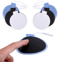 2.0mm Plug Electrode Pads for EMS Nerve Muscle Stimulator Ten Acupuncture Physiotherapy Machine Slim Body Massager Patch