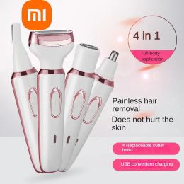 Trimmers Xiomi Mijia Multi Functional Women's Hair Shaver, Hair Remover, Underarm Electric Hair Scraper, Eyebrow Trimmer Shaver