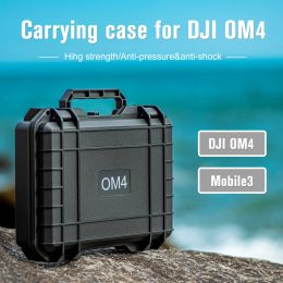 Cameras DJI OM4 SE Portable Storage Case Hard Shell Waterproof Suitcase Explosionproof Carrying Box For DJI OSMO Mobile 3 4 Accessories