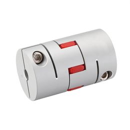 4mm/5mm/6mm/7mm/8mm/10mm Aluminium Alloy CNC Flexible Plum Spider Shaft Coupling Coupler Servo Motor Connector Sleeve D20L25