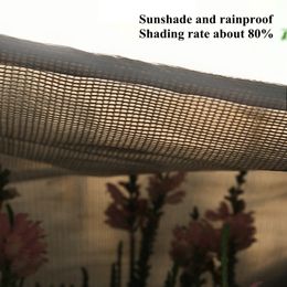 Thick 0.25mm Black Translucent PVC Rainproof Cloth Tarpaulin Pet Dog House Shading Sail Garden Succulent Plant Keep Warm Awning
