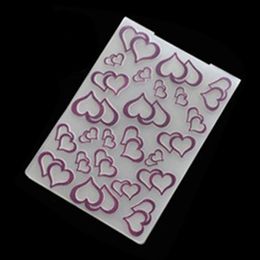 Photo Album Card Crafts Paper Decor Template Embossing Plastic Embossing Folder DIY Tool Scrapbooking 12 Styles