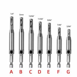 1pcs HSS Self Centering Hinge Drill Bit Door Window Cabinet Woodworking Hole Puncher Wood Reaming Tool Countersink Drill Bits