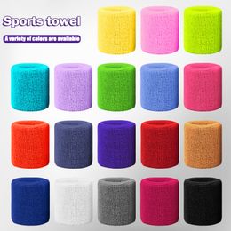 Sweatbands Set Colourful Headband Wristband Elastic Athletic Sweat Absorbing Towel For Men And Women Hair Band Brace Wraps Guards