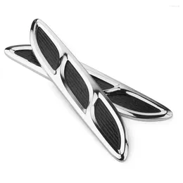 Car Air Flow Covers Cars Decorate Hood Decal Abs Modification Vehicle Vent Stickers