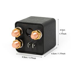 Car Relay 12V 24V 250A 150A High Power Car Starter ON/OFF Relays Socket 5Pin Continuous Type Auto Truck Motor Battery Control
