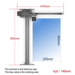 NEJE 4 Max/ 3 Plus CNC Laser Engraver Cutting Machine Printer Frame without Laser Module Wood DIY Tools Bluetooth Lightburn GRBL