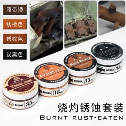 Ageing Soil Burning Rust Effect Chariot Tank Scale Model Assembly Model Colouring Tools Ageing Powder 35ML/Box