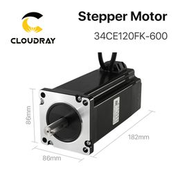 Cloudray Nema 34 Closed Stepper Motor Kit With Encoder 12N.m Closed Loop Stepper Motor Easy Servo Driver With 1.5m Free cable