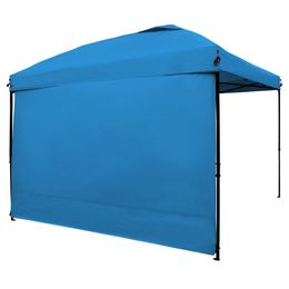 210D Polyester Outdoor Instant Canopy SunWall Folding Straight Leg Canopy Sidewall Beach Garden Sun Shelter Waterproof Tarp Tent