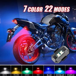 4/7 Colours Aircraft Rc Drone Strobe Led Light Night USB Rechargeable Flashing Motorcycle Bikes Flight Lights Car Warning Lights