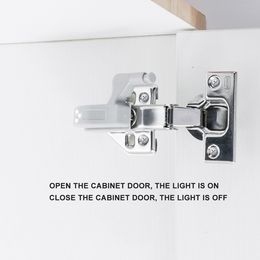 LED Closet Light With Sensor Cabinet Light For Kitchen Hinge Led Sensor Light Backlight For Cabinets Wardrobe Lamp For Kitchen