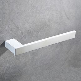 Vidric Top Quality 304 Stainles Steel Black/ White Towel Bar Bath Towel Holder Towel Ring Towel Rack Bathroom Accessories