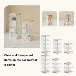 Storage Boxes Cosmetic Box Desktop 360 Degree Products Rotating Rack Care Skin Y6e4