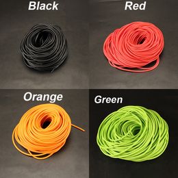 Outdoor Resistance Bands Natural Latex Rubber Tube 1745/2050/3050/3060 Stretch Elastic Slingshot Replacement Band 5 Color